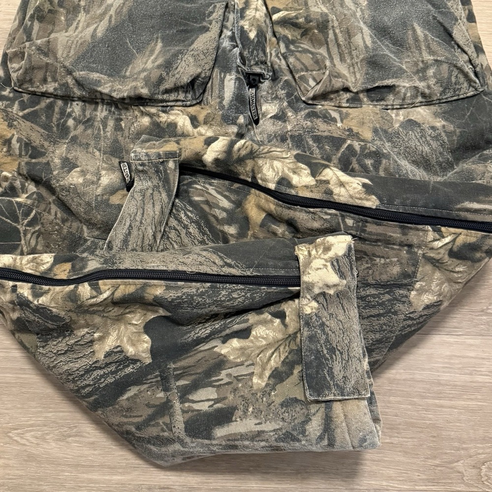 Bushmaster Mossy oak Breakup Overalls Mens Medium‎ Camo Hunting - Picture 4 of 8